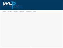Tablet Screenshot of mcmahonspointrealestate.com.au